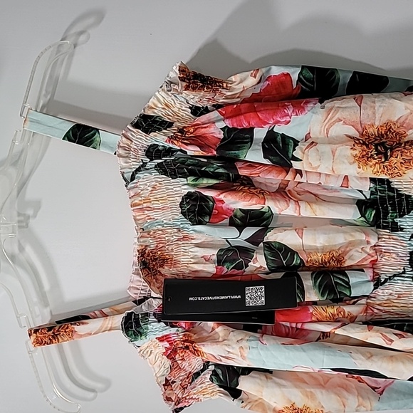 Artsy Dress Colorful off Shouder NWT - Picture 8 of 9